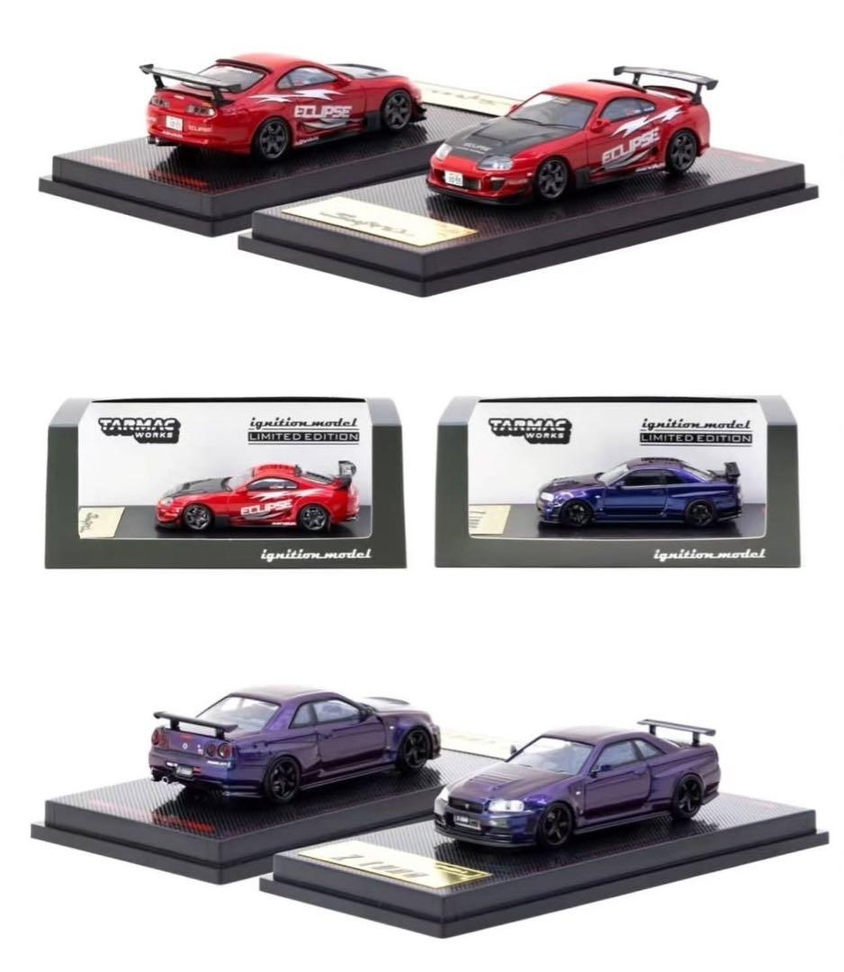TAS2026 イグニッションモデル Tarmac R34 GT-R Supra