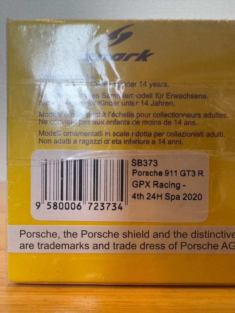 SPARK】限定600台Porsche 911 GT3R-GPX 2020 - メルカリ