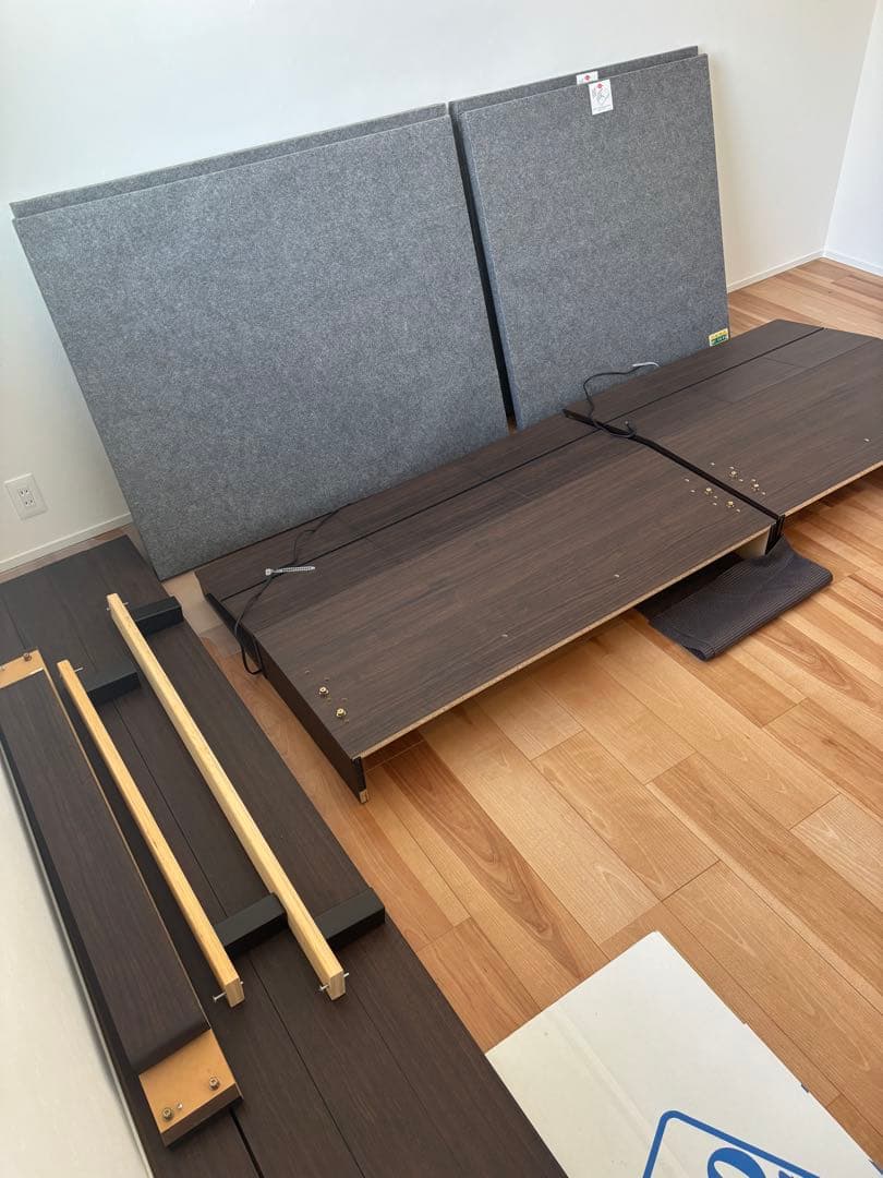 ドリームベッド ウレルディ 240 ステーション220H セミダブル 脚付き