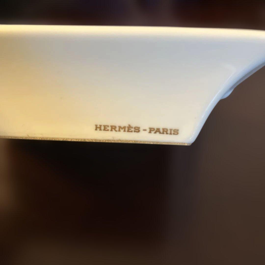 HERMÈS 陶磁器灰皿 1987年限定モデル 150周年