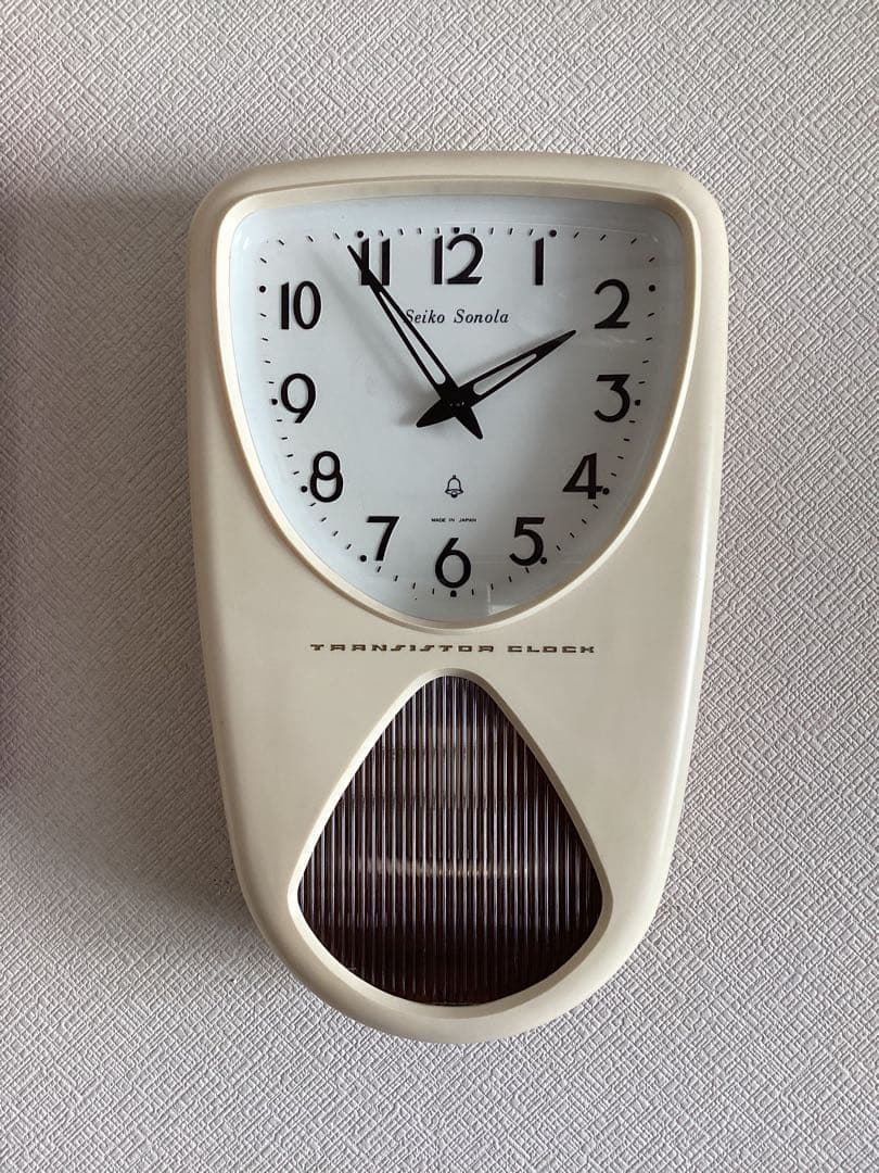 SEIKO「Sonola」トランジスタ振り子時計　昭和30年代