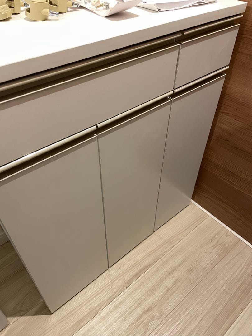 ニトリ　分別ペールカウンター　ロモ ゴミ箱