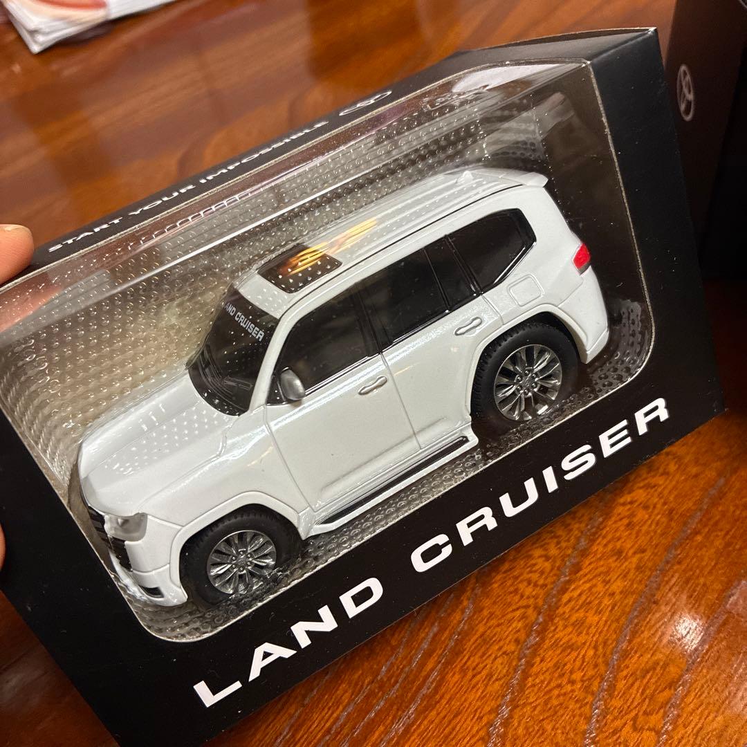 6台セットトヨタ ミニカー CROWN ランクル プルバックカー エステート