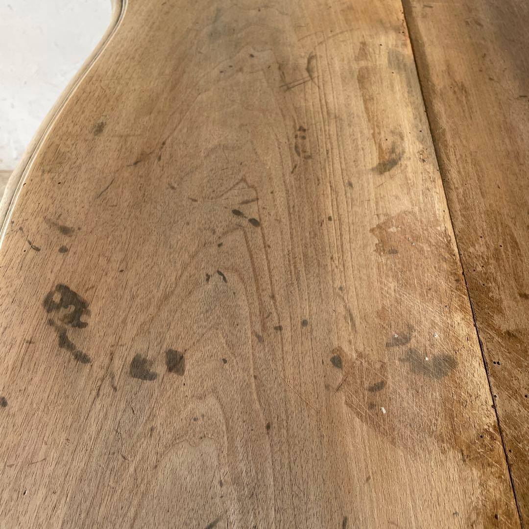 ヴィンテージ　サイドテーブル　デスク　飾り台 作業台　剥離