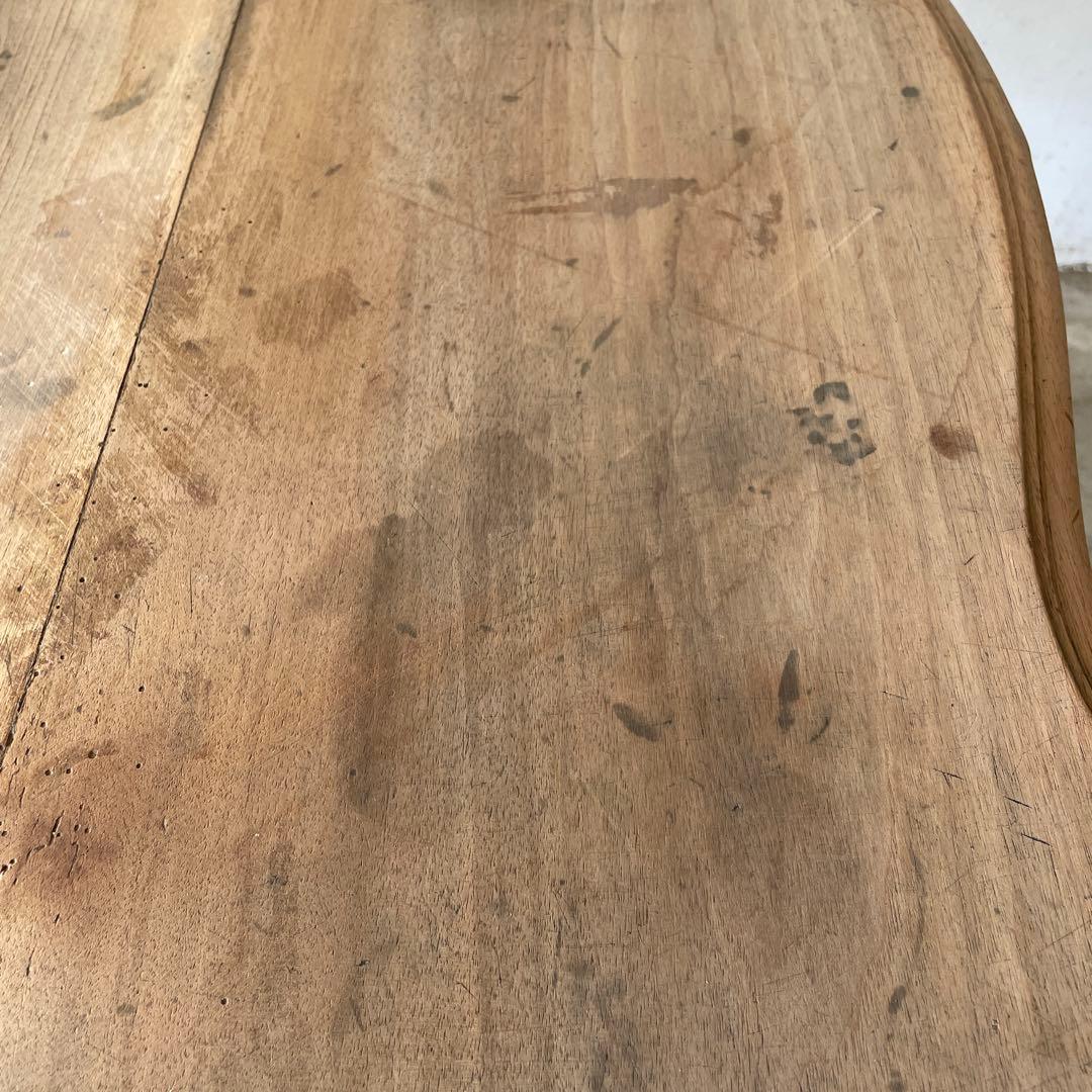 ヴィンテージ　サイドテーブル　デスク　飾り台 作業台　剥離