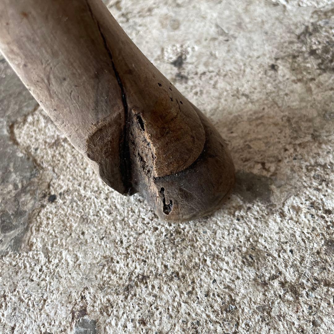 ヴィンテージ　サイドテーブル　デスク　飾り台 作業台　剥離