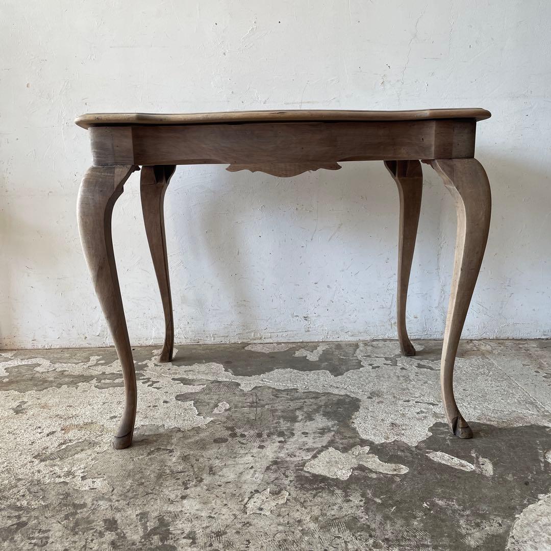 ヴィンテージ　サイドテーブル　デスク　飾り台 作業台　剥離