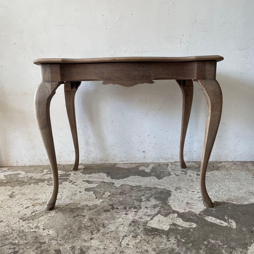 ヴィンテージ　サイドテーブル　デスク　飾り台 作業台　剥離