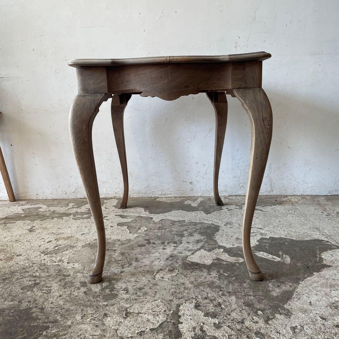 ヴィンテージ　サイドテーブル　デスク　飾り台 作業台　剥離