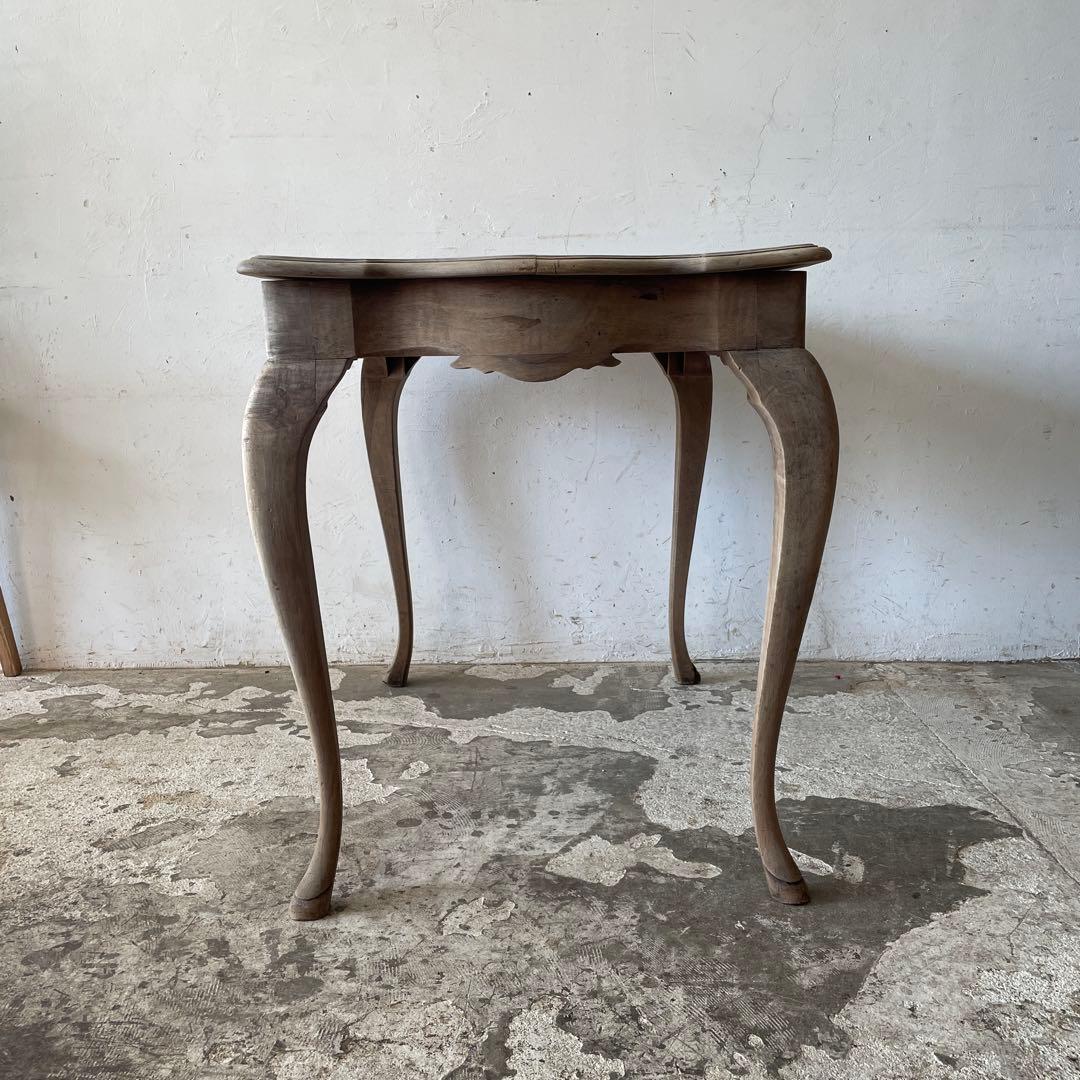 ヴィンテージ　サイドテーブル　デスク　飾り台 作業台　剥離