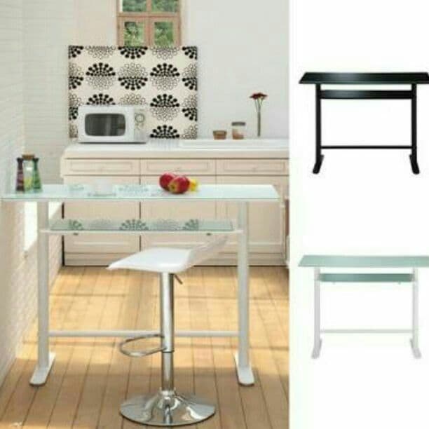 ガラス バーテーブル&バーチェアー