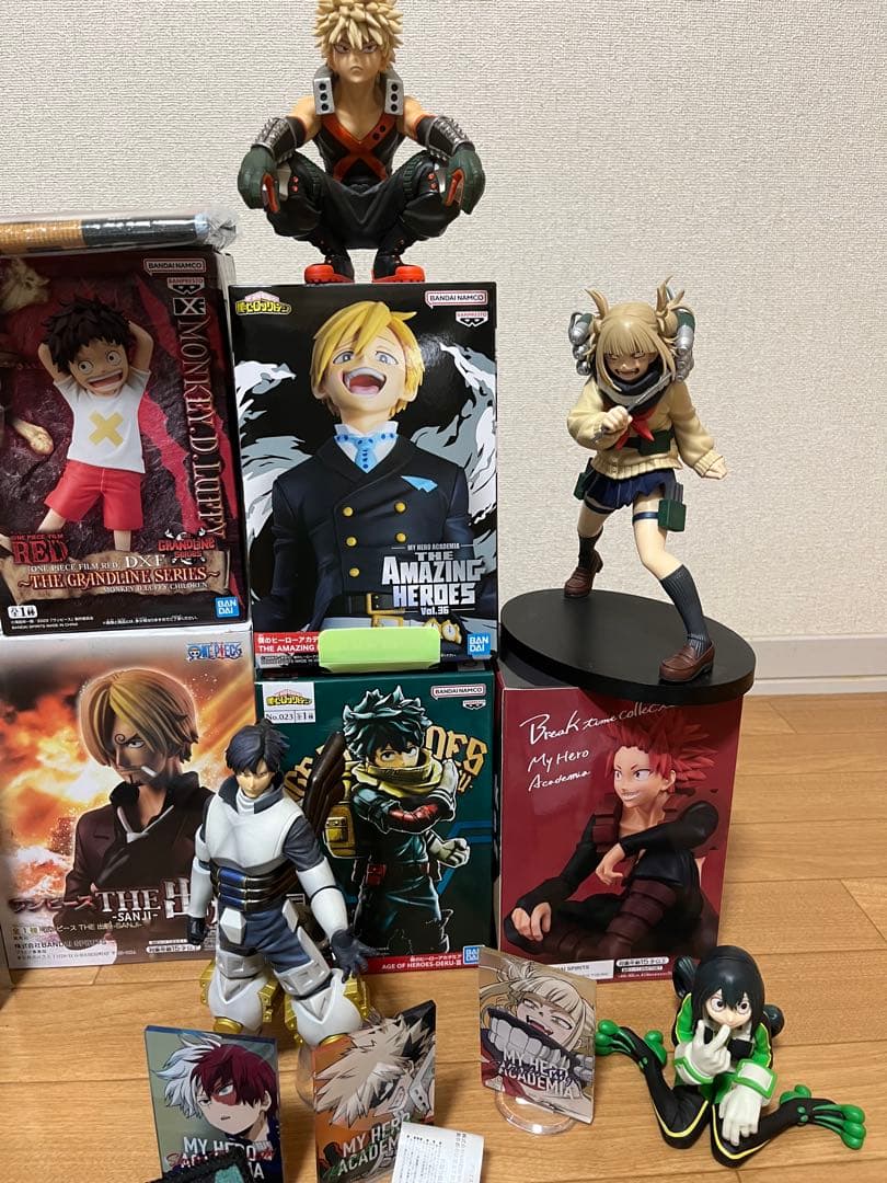 フィギュア　NARUTO 鬼滅の刃　僕のヒーローアカデミア　ワンピース