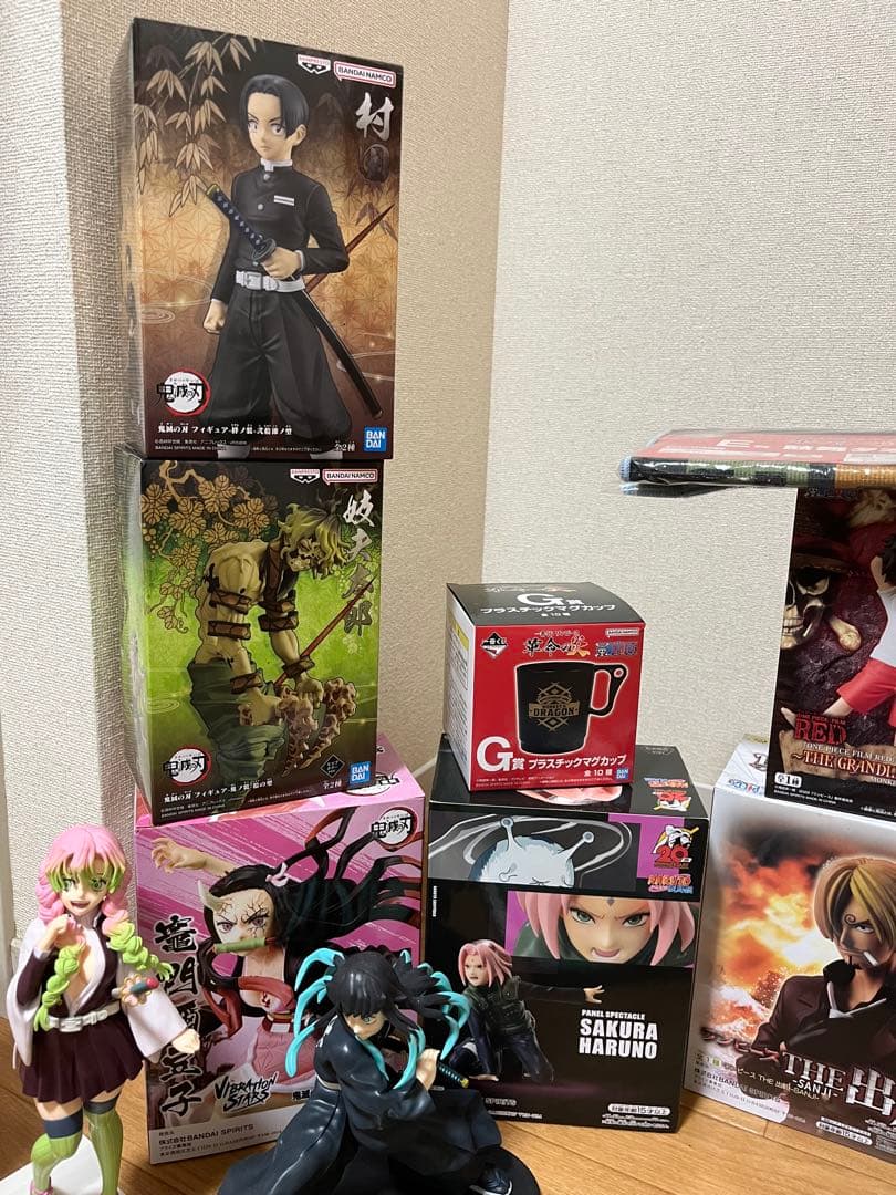フィギュア　NARUTO 鬼滅の刃　僕のヒーローアカデミア　ワンピース