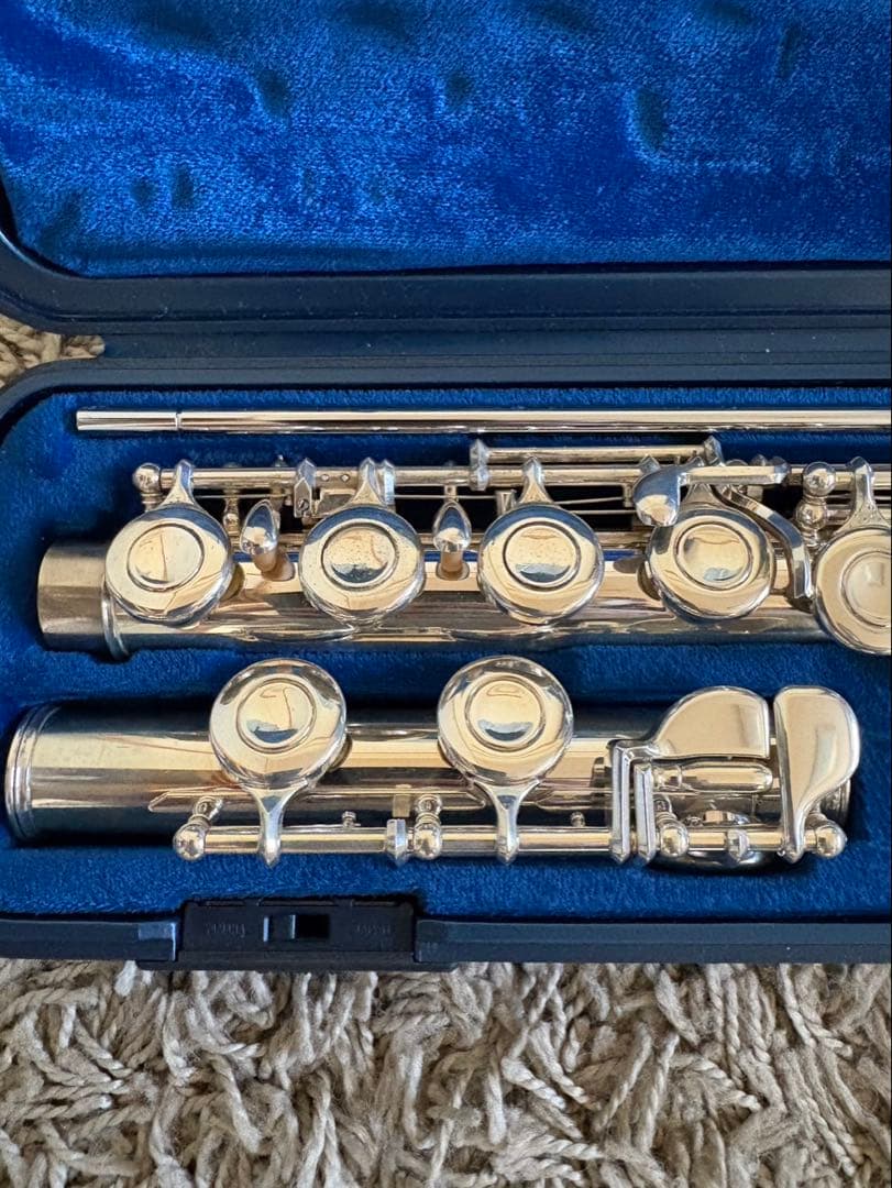 値下げしました】YAMAHA フルート本体 銀製 ケース付き - メルカリ