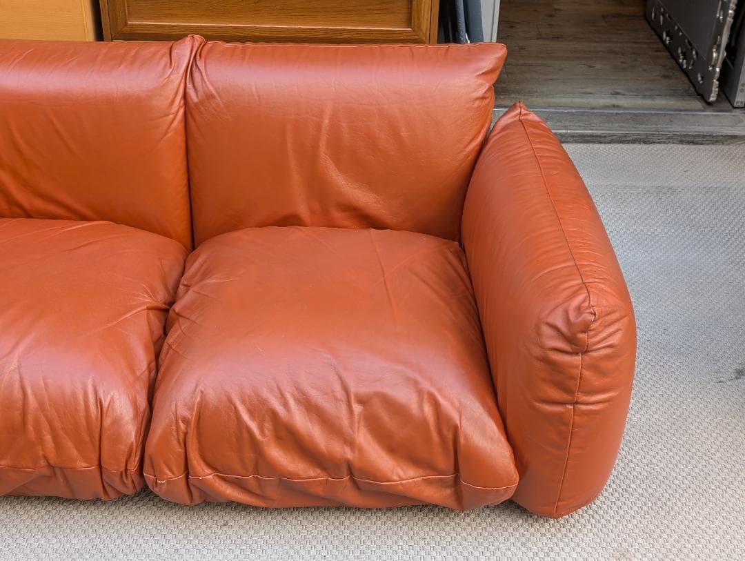 超名作☆arfiex／アルフレックス／marenco／マレンコ／2Pソファ／本革