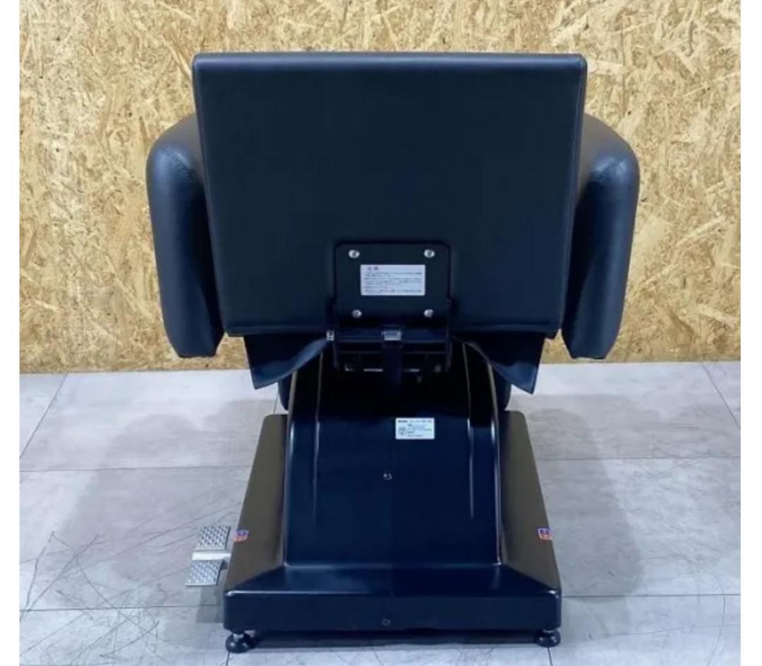 電動シャンプーチェアALVIN-Sofa ステップ付・レッ グレスト固定タイプ