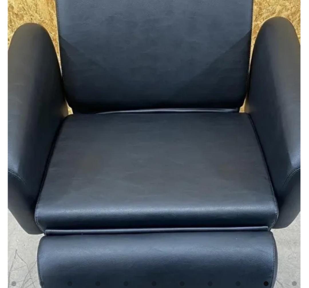 電動シャンプーチェアALVIN-Sofa ステップ付・レッ グレスト固定タイプ