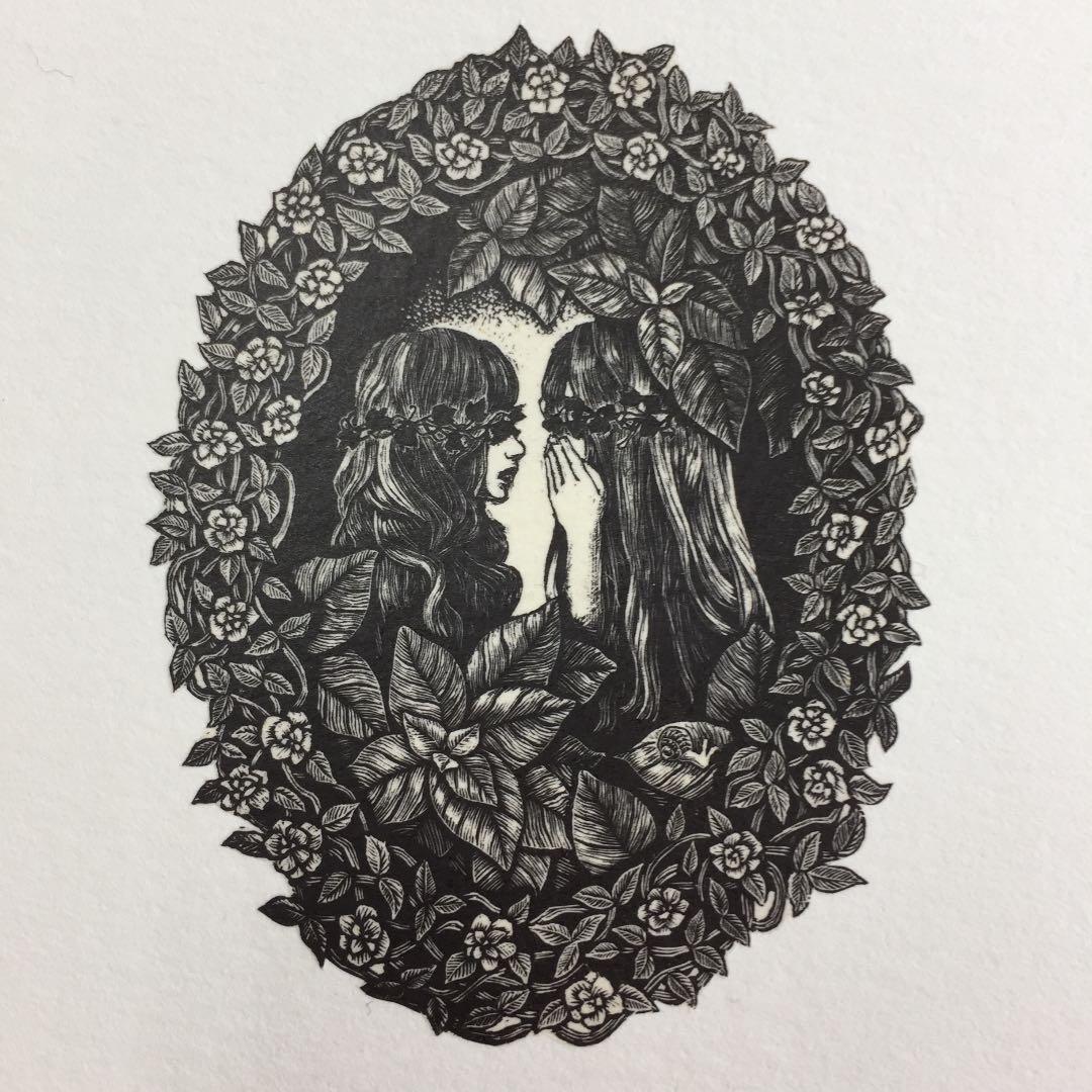 ★赤池ももこ Momoko Akaike 木口木版「Petite.4」限定40部