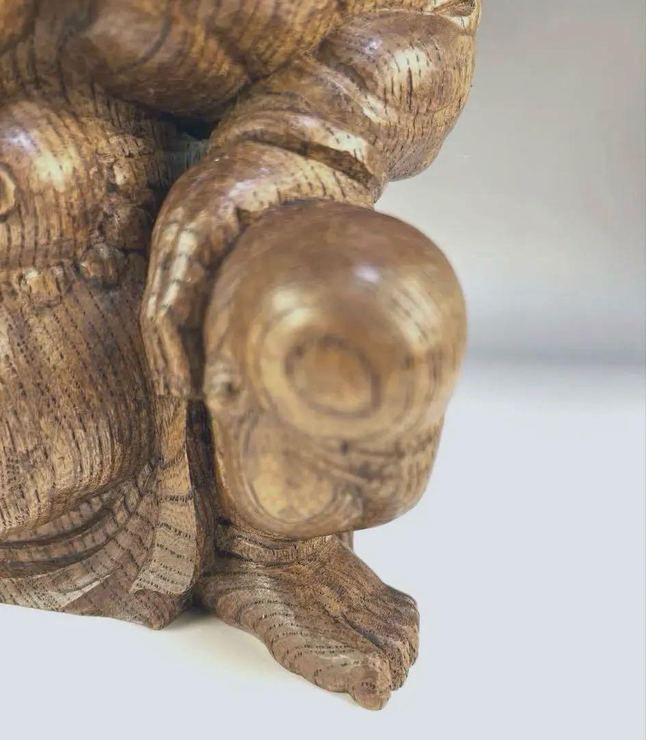 木彫 力神(力人)】金剛力士 だんじり 宮彫 社寺彫刻 魔除け 北斎 祭礼