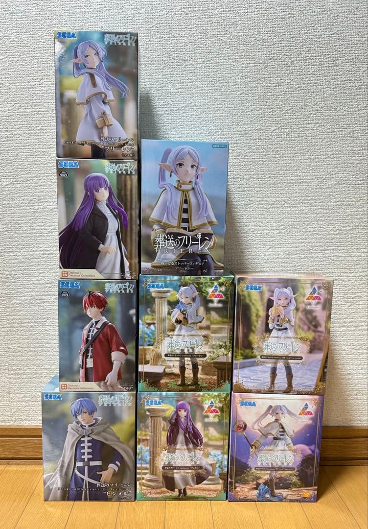葬送のフリーレン プライズフィギュアまとめ売り 22点セット 【新品未