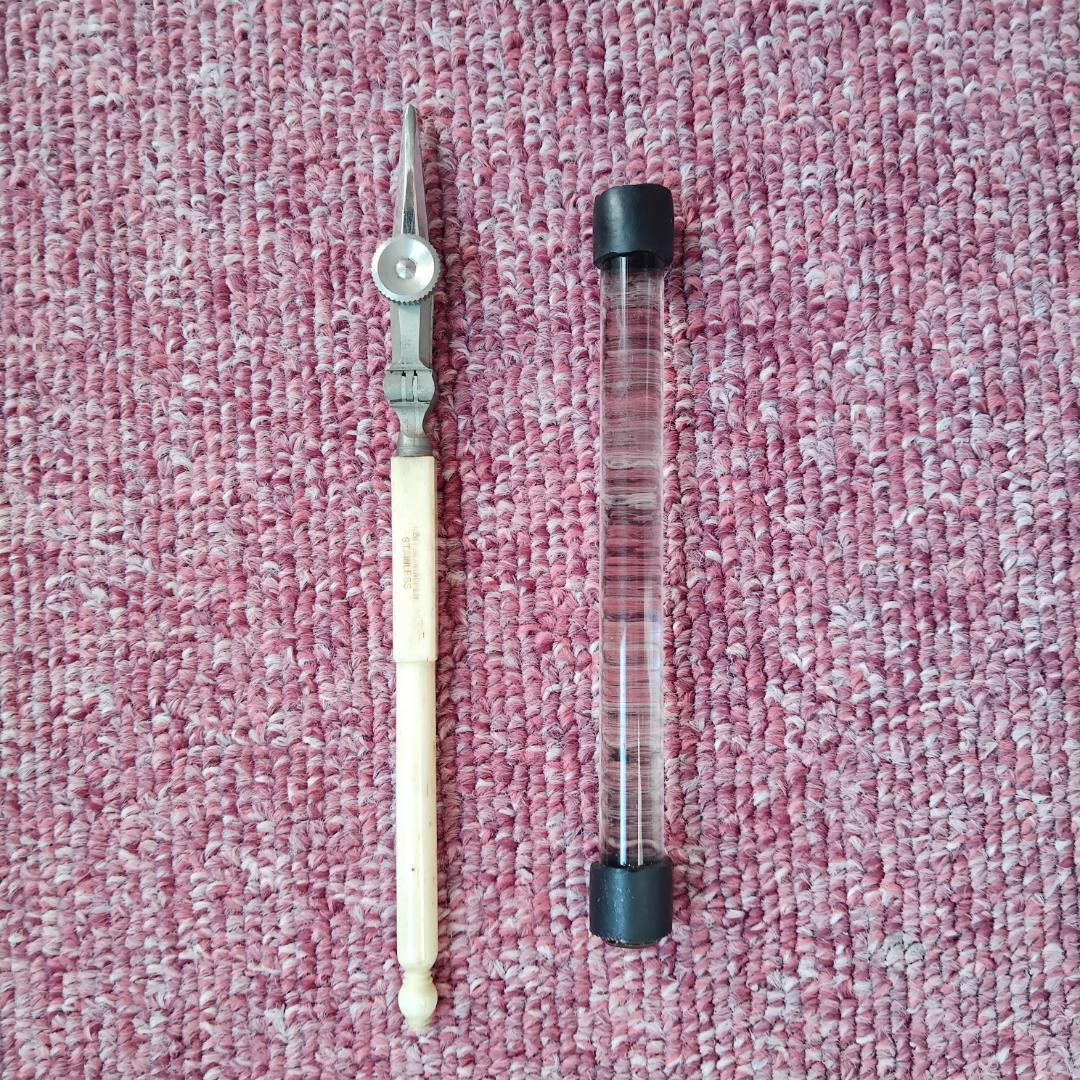 UCHIDA 製図テンプレートレタリングセット 収納ケース付き