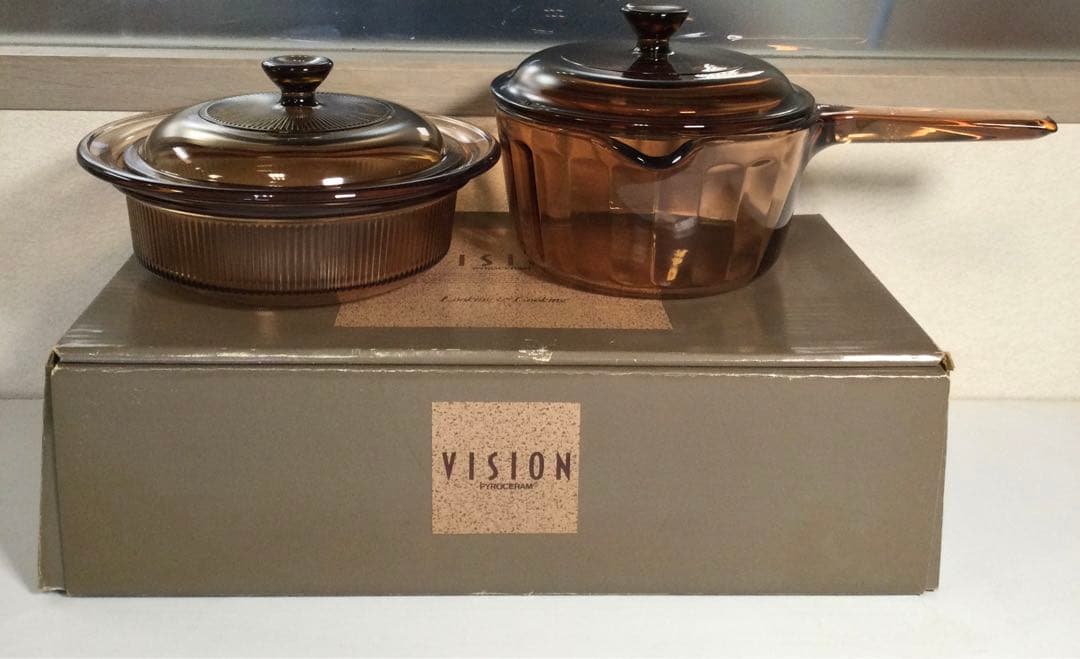 貴重廃盤品 ビジョン コーニング キャセロール 超耐熱 パイレックス