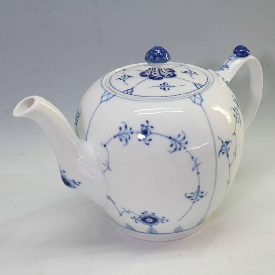 別シリーズ合わせ ロイヤルコペンハーゲン ブルーフルーテッドプレイン/メガ 一式