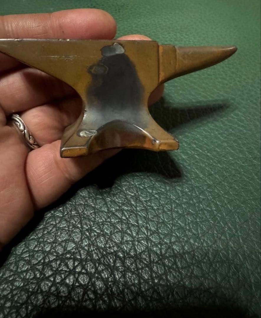 蝿の灰皿　デビルくるみ割り　アンビルペーパーウエイトセットフランスアンティーク