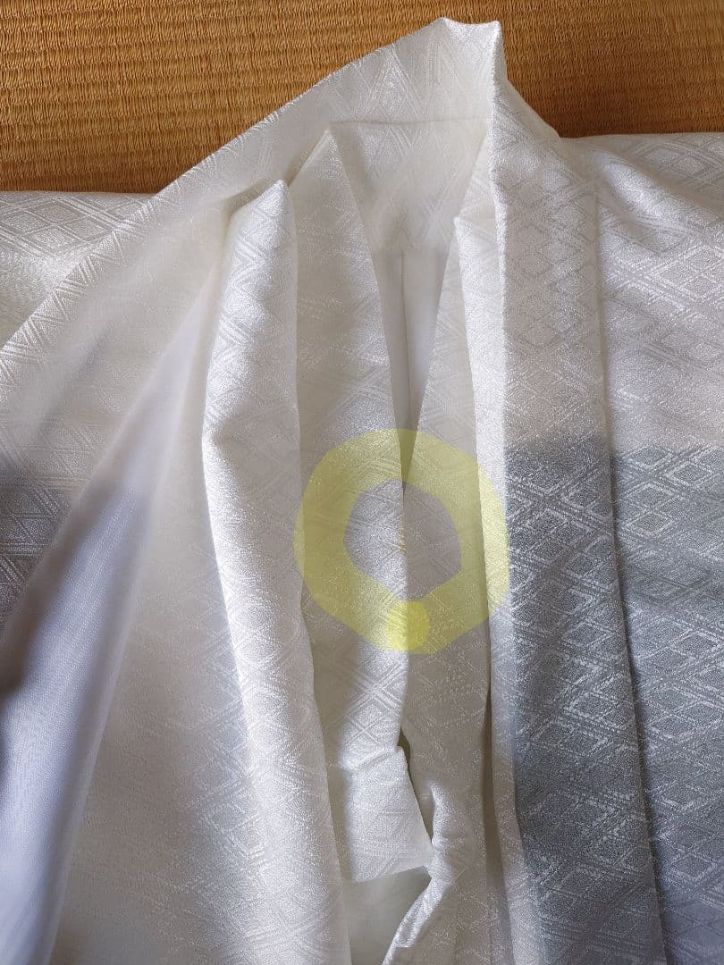 七五三 着物セット 鷹　７歳男の子　白　羽織袴