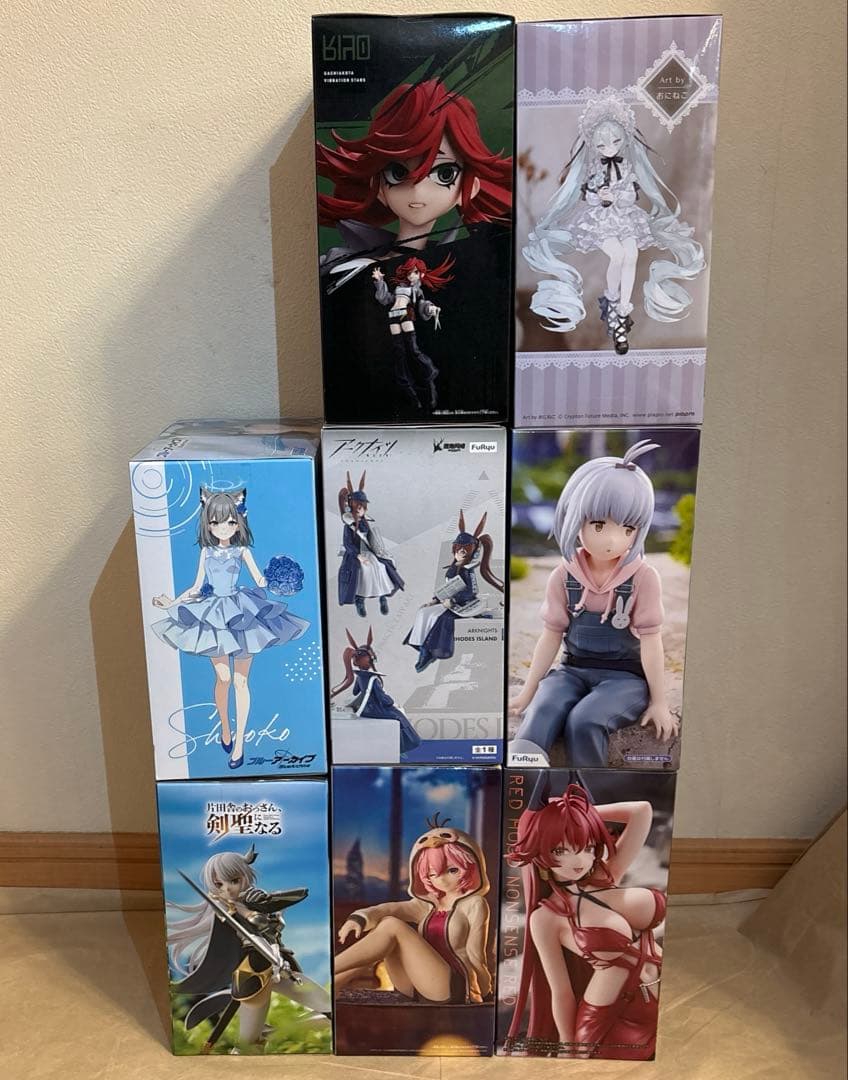 美少女プライズフィギュア まとめ売り ８点セット