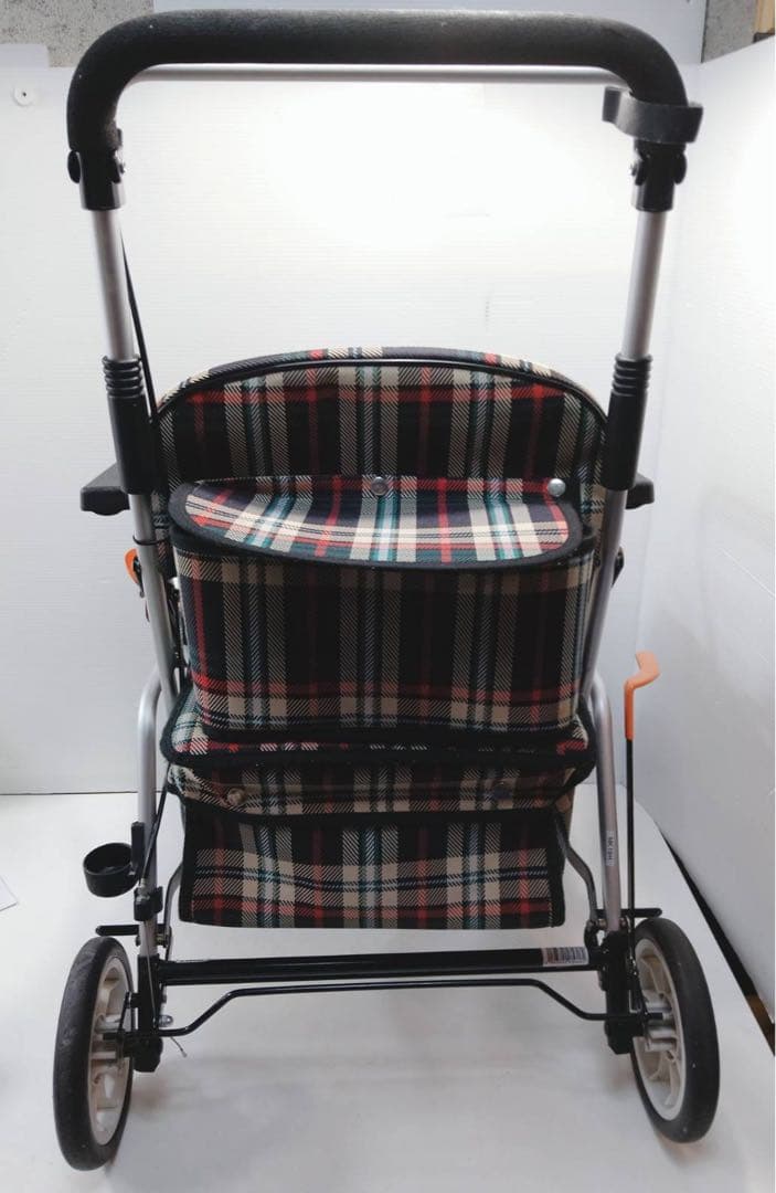 G2097 ichigo ichie 軽量アルミ製 歩行補助車 座面付き