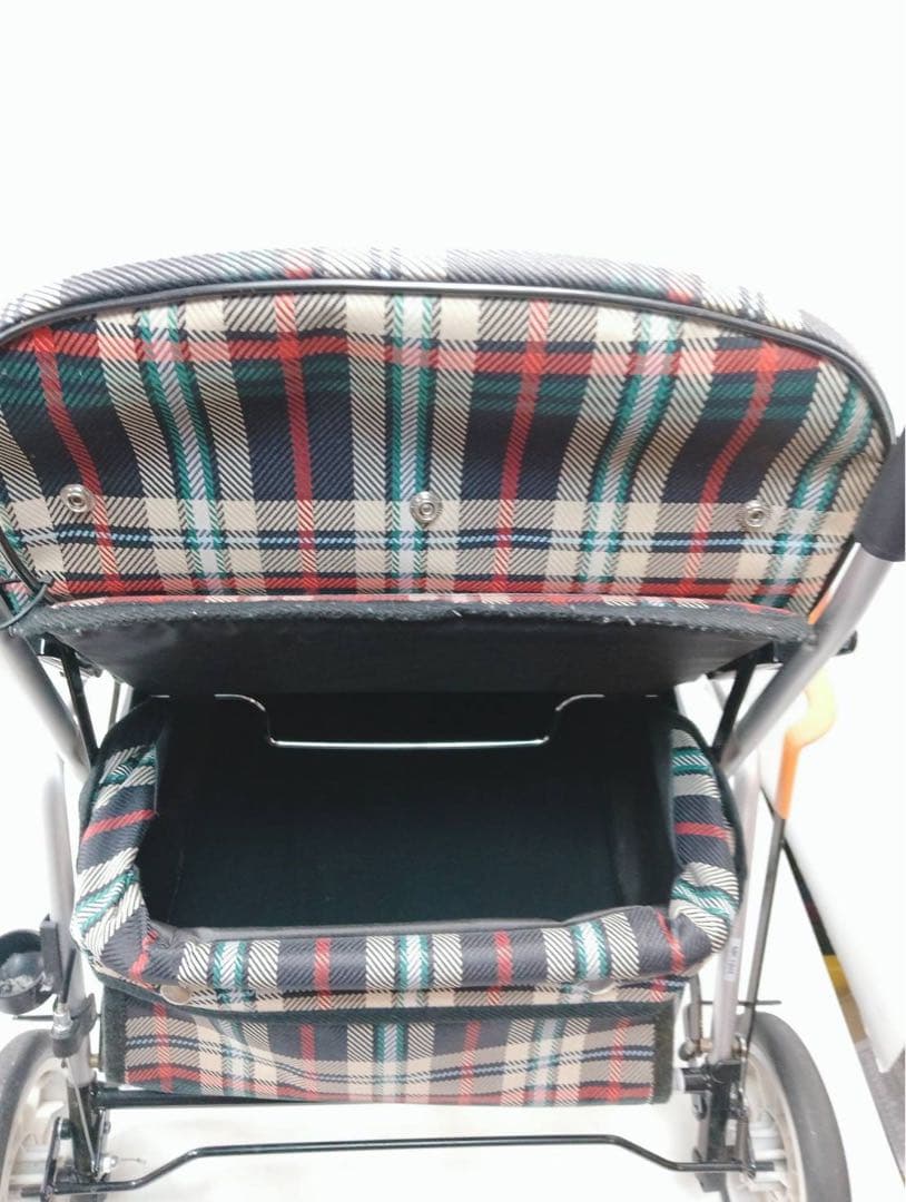 G2097 ichigo ichie 軽量アルミ製 歩行補助車 座面付き