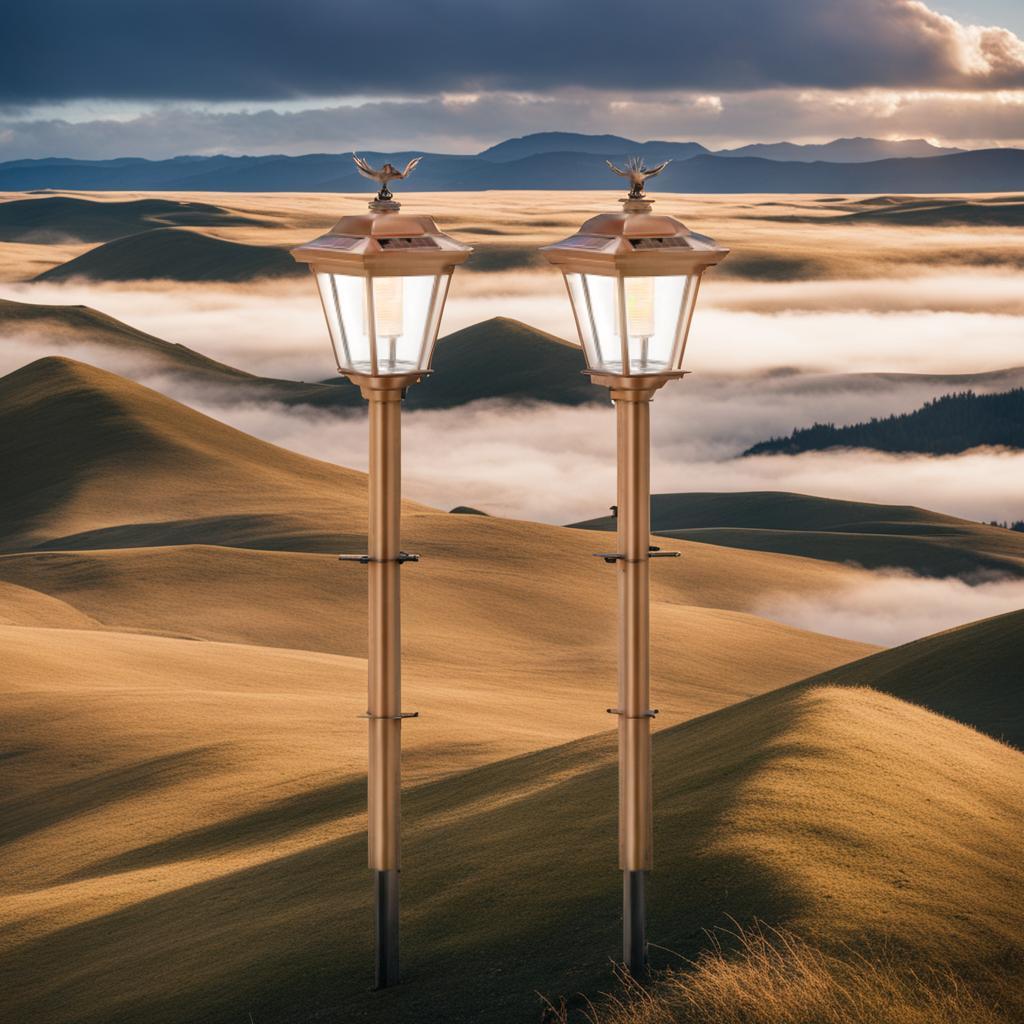 屋外 電球色 ガーデンライト２個 防水 小鳥模様 ランタン型