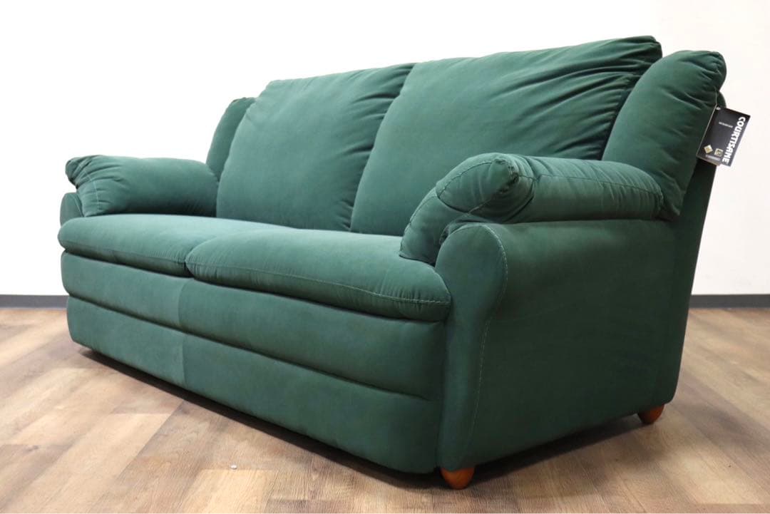 GMGN299○スペイン製 2.5人掛けソファ ラブソファ 長椅子 ファブリック