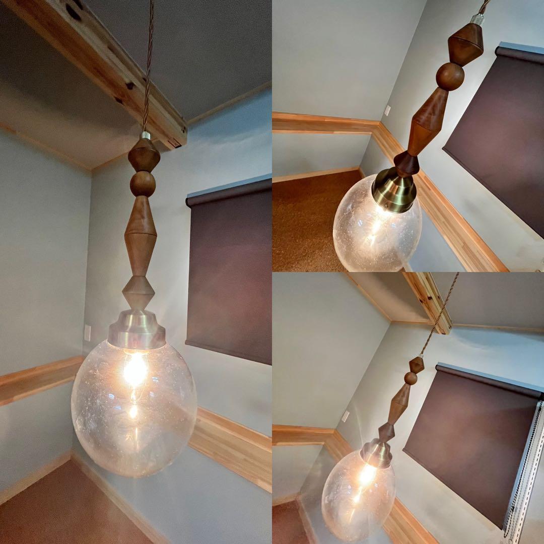 APROZ アプロス 木製ペンダントライト　3点セット おしゃれ