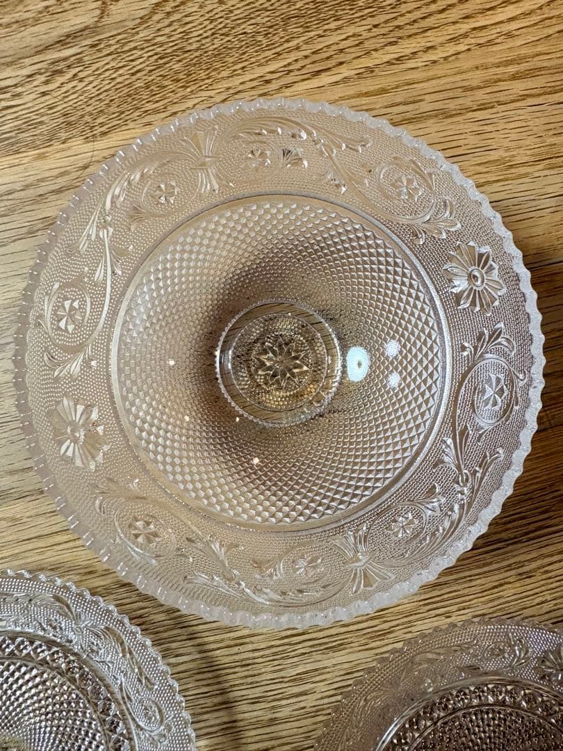 バカラガラス皿3点セット