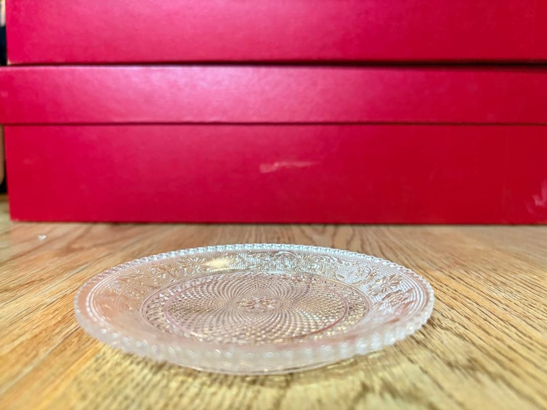 バカラガラス皿3点セット