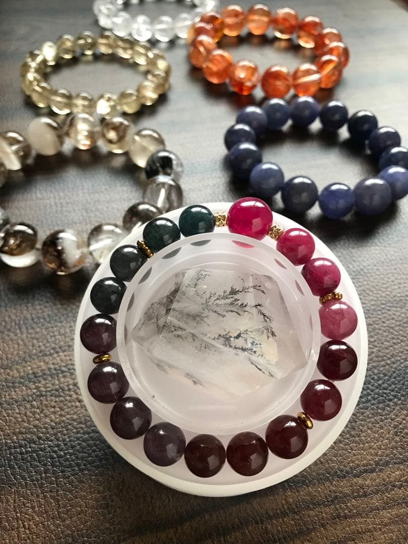 ルビーとスピネル❣️16.3cm