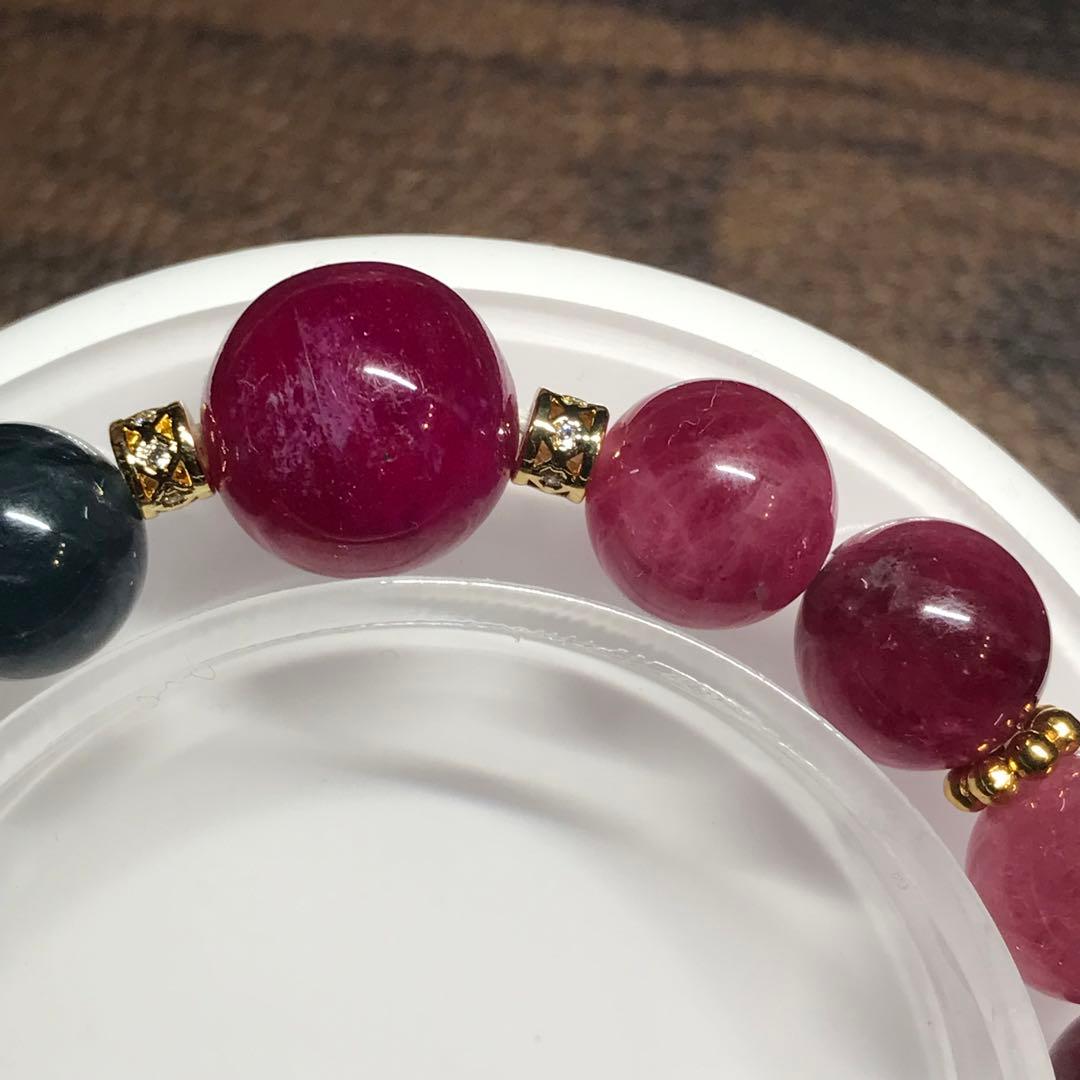 ルビーとスピネル❣️16.3cm