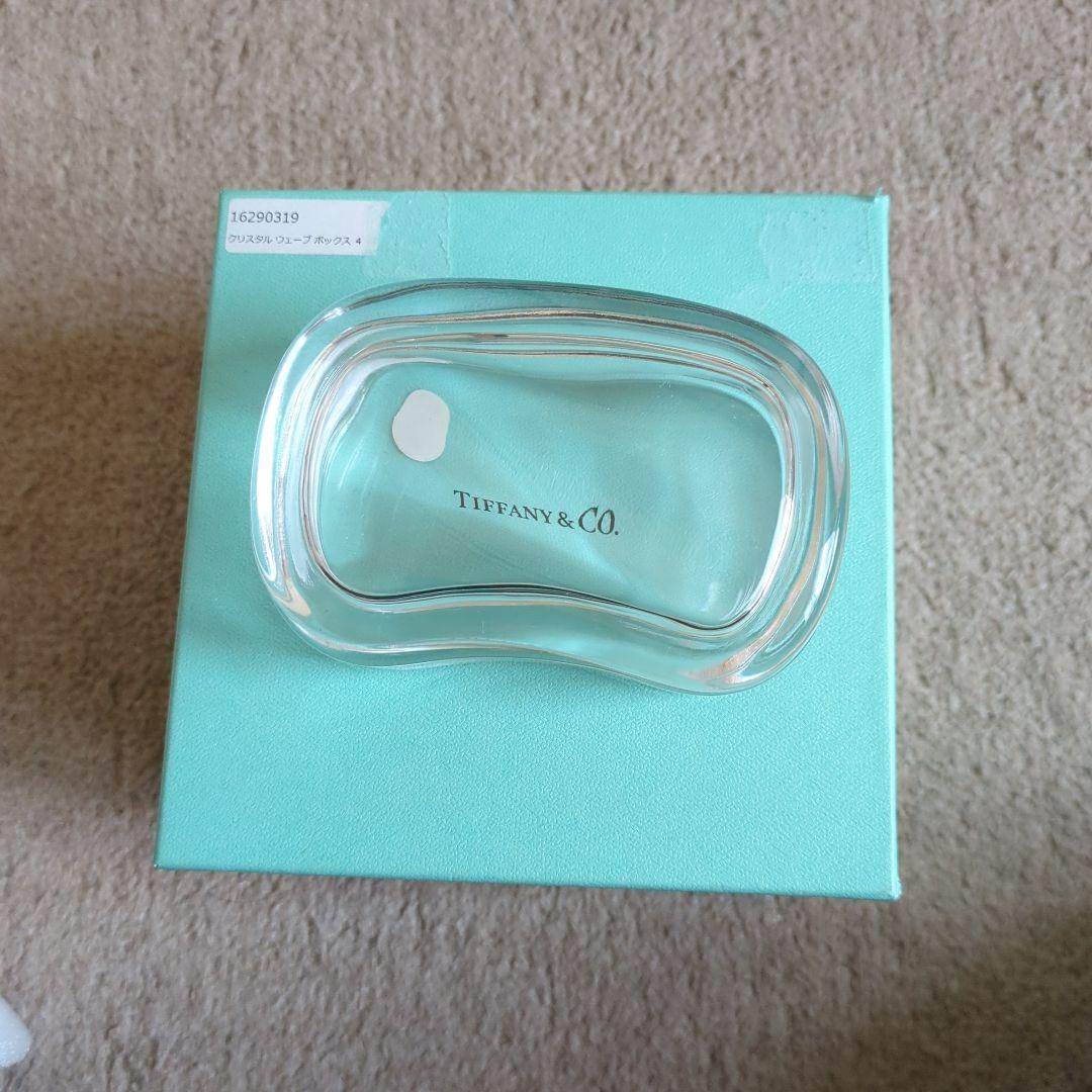 未使用ティファニークリスタルウェーブボックス - メルカリ