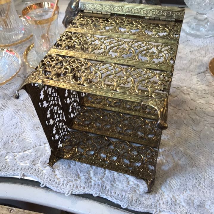 アメリカアンティーク 50s～ティッシュケース　USA/ フランスヨーロッパ