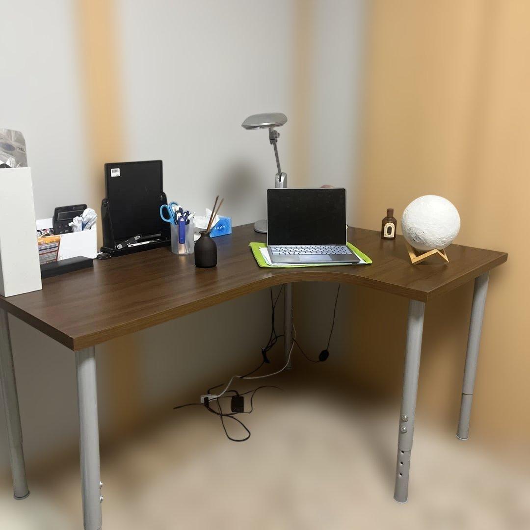 直接受け取りも可能　ニトリ L字デスク　机　勉強机