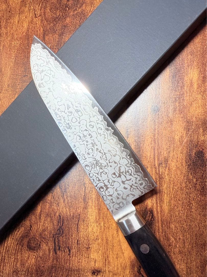 VG10 ダマスカス　三徳　包丁　16.5cm