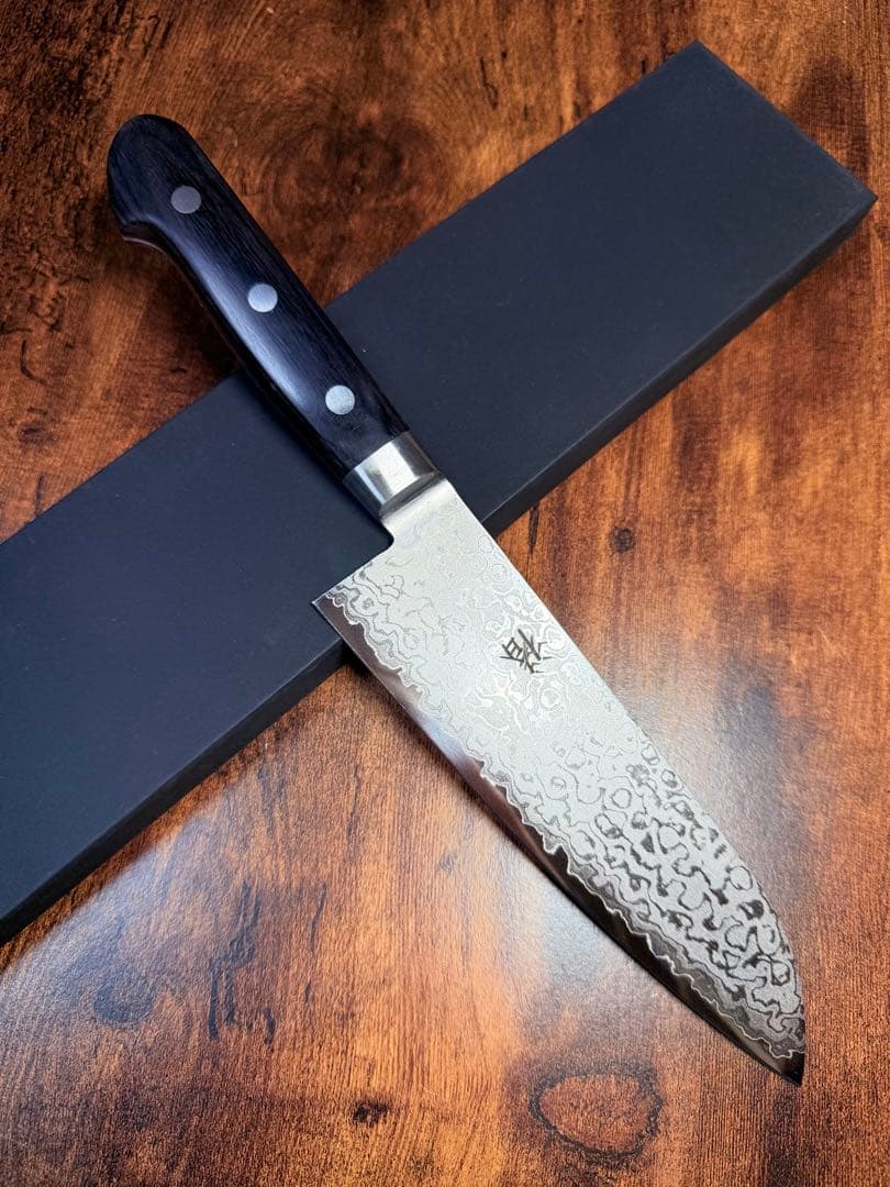 VG10 ダマスカス　三徳　包丁　16.5cm