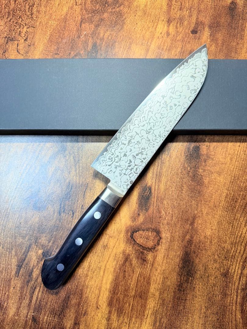 VG10 ダマスカス　三徳　包丁　16.5cm