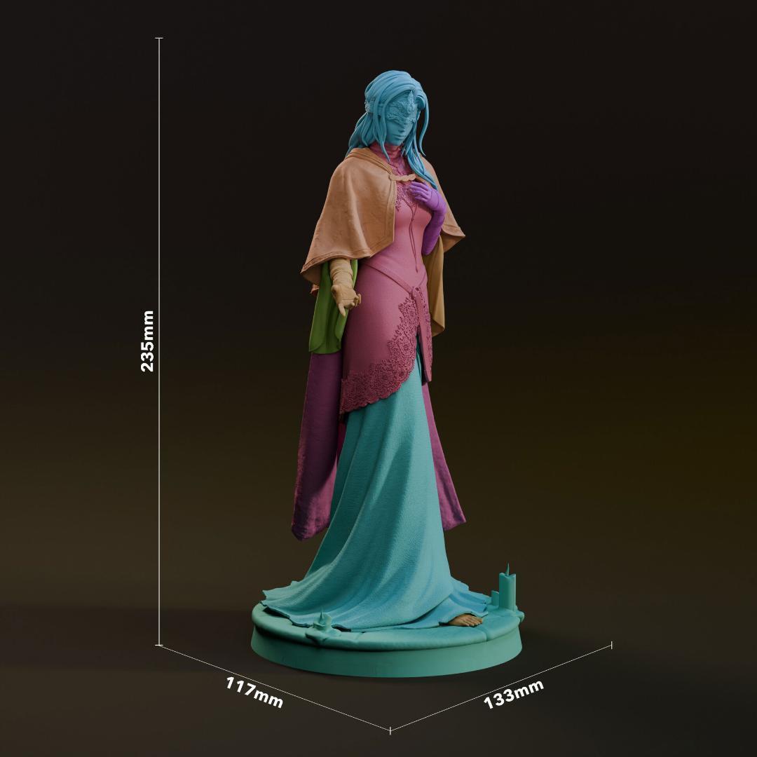 1/8 未塗装 未組立 フィギュア ガレージキット 火防女 DARK SOULS