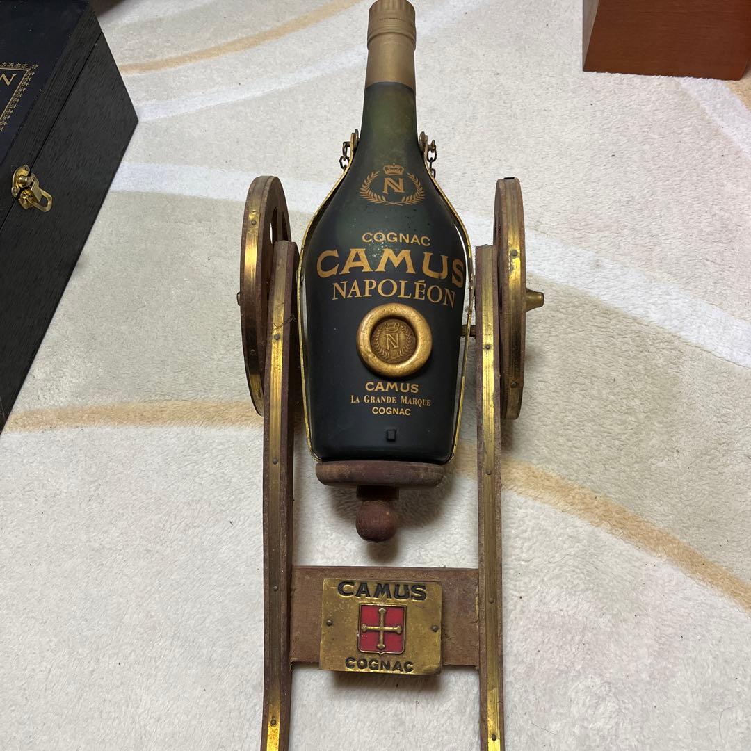 CAMUS カミュ ナポレオン 砲台付 古酒 コニャック ブランデー - メルカリ