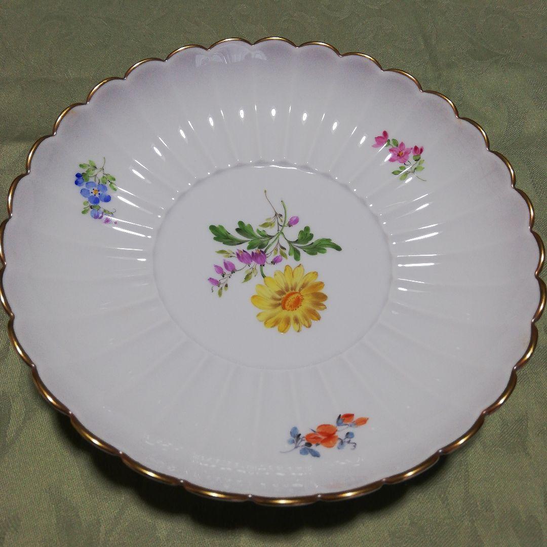 希少 Meissen マイセン ベーシックフラワー 16.5cm プレート 新品