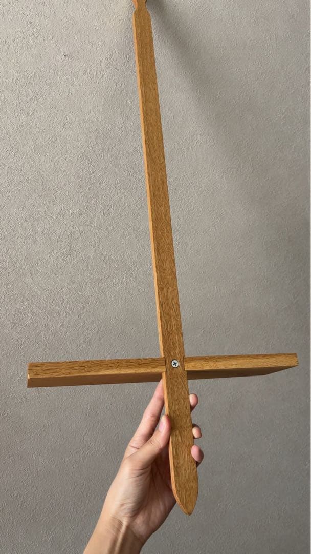 高塚和則　壁掛け棚　ミズナラ①