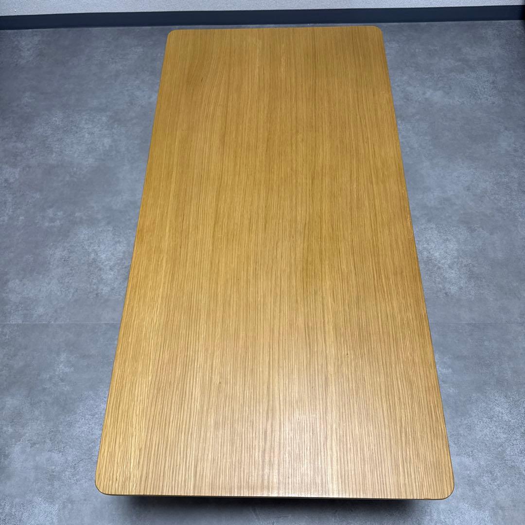無印良品　木製ローテーブル・オーク材　MUJI